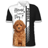 Tiny Black Poodle - Home Is Where My Dog Is - Hoodie, Sweatshirt, TShirt 