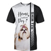 Shih Tzu  - Home Is Where My Dog Is - Hoodie, Sweatshirt, TShirt