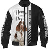 Springer Spaniel - Home Is Where My Cat Is - Hoodie, Sweatshirt, TShirt 
