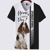 Springer Spaniel - Home Is Where My Cat Is - Hoodie, Sweatshirt, TShirt 