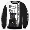 Stafford Staffy - Home Is Where My Dog Is - Hoodie, Sweatshirt, TShirt 