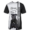 Stafford Staffy - Home Is Where My Dog Is - Hoodie, Sweatshirt, TShirt 