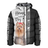 Cute Yorkshire Terrier - Home Is Where My Dog Is - Hoodie, Sweatshirt, TShirt 
