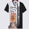 Cute Yorkshire Terrier - Home Is Where My Dog Is - Hoodie, Sweatshirt, TShirt 