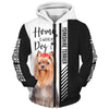 Cute Yorkshire Terrier - Home Is Where My Dog Is - Hoodie, Sweatshirt, TShirt 