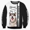 Alaskan Malamute - Home Is Where My Dog Is - Hoodie, Sweaters, TShirt
