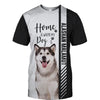 Alaskan Malamute - Home Is Where My Dog Is - Hoodie, Sweaters, TShirt