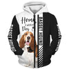 Basset - Home Is Where My Dog Is - Hound Hoodie, Sweaters, TShirt