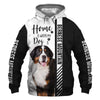 Bernese Mountain Dog - Home Is Where My Dog Is
- Hoodie, Sweaters, TShirt