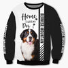 Bernese Mountain Dog - Home Is Where My Dog Is
- Hoodie, Sweaters, TShirt