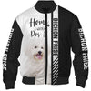 Bichon Frise - Home Is Where My Dog Is - Hoodie, Sweaters, TShirt