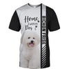 Bichon Frise - Home Is Where My Dog Is - Hoodie, Sweaters, TShirt