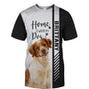 Brittany - Home Is Where My Dog Is - Hoodie, Sweaters, TShirt