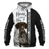 German Shorthaired Pointer - Home Is Where My Dog Is - Hoodie, Sweaters, TShirt