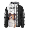 Shetland Sheepdog Hoodie - Home Is Where My Dog Is - Hoodie, Sweatshirt, TShirt 