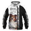 Shetland Sheepdog Hoodie - Home Is Where My Dog Is - Hoodie, Sweatshirt, TShirt 