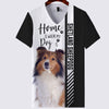 Shetland Sheepdog Hoodie - Home Is Where My Dog Is - Hoodie, Sweatshirt, TShirt 