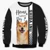Shiba Inu - Home Is Where My Dog Is - Hoodie, Sweatshirt, TShirt 