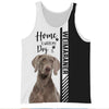 Black White Weimaraner - Home Is Where My Dog Is - Hoodie, Sweatshirt, TShirt 