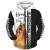 Bloodhound - Home Is Where My Dog Is - Hoodie, Sweatshirt, TShirt