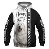 Great Pyrenees - Home Is Where My Dog Is - Hoodie, Sweatshirt, TShirt 
