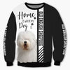 Old English Sheepdog - Home Is Where My Dog Is - Hoodie, Sweatshirt, TShirt 
