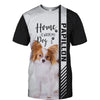 Papillon - Home Is Where My Dog Is - Hoodie, Sweatshirt, TShirt 