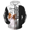 Papillon - Home Is Where My Dog Is - Hoodie, Sweatshirt, TShirt 