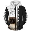 Pekingese - Home Is Where My Dog Is - Hoodie, Sweatshirt, TShirt 