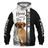 Yellow Puggle - Home Is Where My Dog Is - Hoodie, Sweatshirt, TShirt 