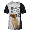 Yellow Puggle - Home Is Where My Dog Is - Hoodie, Sweatshirt, TShirt 