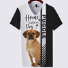 Yellow Puggle - Home Is Where My Dog Is - Hoodie, Sweatshirt, TShirt 