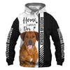 Rhodesian Ridgeback - Home Is Where My Dog Is - Hoodie, Sweatshirt, TShirt 