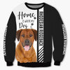 Rhodesian Ridgeback - Home Is Where My Dog Is - Hoodie, Sweatshirt, TShirt 