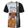 Rhodesian Ridgeback - Home Is Where My Dog Is - Hoodie, Sweatshirt, TShirt 