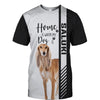 Standing Saluki - Home Is Where My Dog Is - Hoodie, Sweatshirt, TShirt 