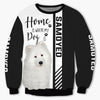 Samoyed - Home Is Where My Dog Is - Hoodie, Sweatshirt, TShirt 