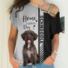 Black Smiling Schnoodle - Home Is Where My Dog Is - Hoodie, Sweatshirt, TShirt 