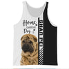 Sad Shar Pei - Home Is Where My Dog Is - Hoodie, Sweatshirt, TShirt 