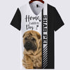 Sad Shar Pei - Home Is Where My Dog Is - Hoodie, Sweatshirt, TShirt 