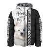 American Eskimo Dog - Home Is Where My Dog Is - Hoodie, Sweatshirt, TShirt