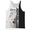 American Eskimo Dog - Home Is Where My Dog Is - Hoodie, Sweatshirt, TShirt