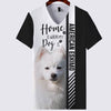 American Eskimo Dog - Home Is Where My Dog Is - Hoodie, Sweatshirt, TShirt