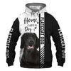 Flat-Coated Retriever - Home Is Where My Dog Is - Hoodie, Sweatshirt, TShirt