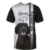 Flat-Coated Retriever - Home Is Where My Dog Is - Hoodie, Sweatshirt, TShirt