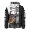 German Pinscher - Home Is Where My Dog Is - Hoodie, Sweatshirt, TShirt