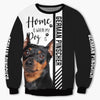 German Pinscher - Home Is Where My Dog Is - Hoodie, Sweatshirt, TShirt