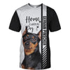 German Pinscher - Home Is Where My Dog Is - Hoodie, Sweatshirt, TShirt