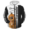 German Spitz - Home Is Where My Dog Is - Hoodie, Sweatshirt, TShirt