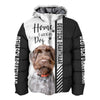 German Wirehaired Pointer - Home Is Where My Dog Is - Hoodie, Sweatshirt, TShirt